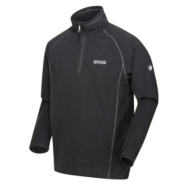 Regatta Montes Overhead Half Zip Fleece - Black 3XL