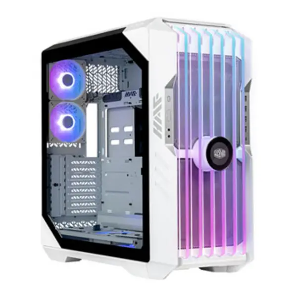 Cooler Master Cooler Master HAF 700 EVO Case White Full Tower 4 x USB 3.2 Gen 1 Type-A 1 x USB 3.2 Gen 2 Type-C Tempered Glass Side Window Panel Edge