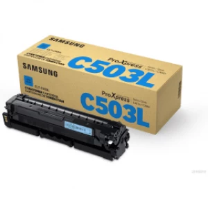 Samsung CLT C503L Cyan Laser Toner Ink Cartridge HP SU014A