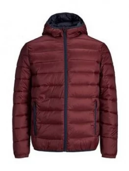 Jack & Jones Padded Jacket - Burgundy