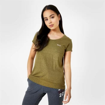 Jack Wills Fullford Pocket T-Shirt - Olive