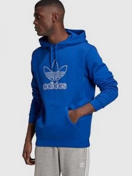 Adidas Originals Trefoil Hoodie - Blue