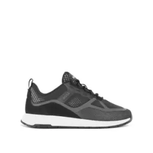 Boss Titanium Mesh Trainers - Black