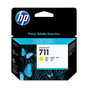 HP 711 Yellow Ink Cartridge