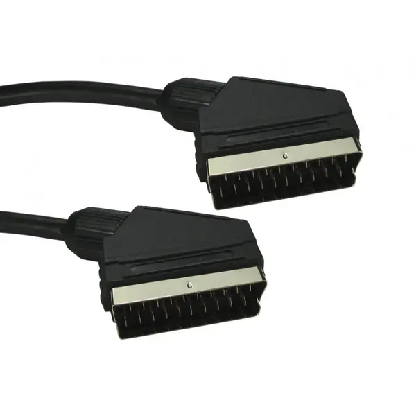 Cables Direct 5m Gold Plated SCART Video Cable