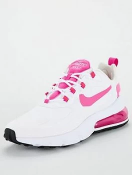 Nike Air Max 270 React - White/Pink