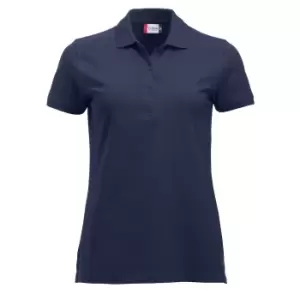 Clique Womens/Ladies Marion Polo Shirt (S) (Dark Navy)