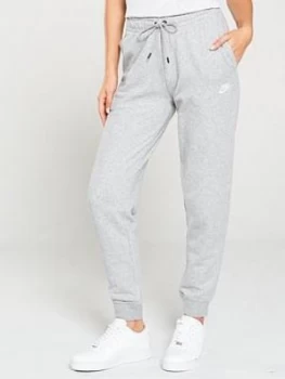 Nike NSW Essential Pants - Dark Grey Heather, Size L, Women