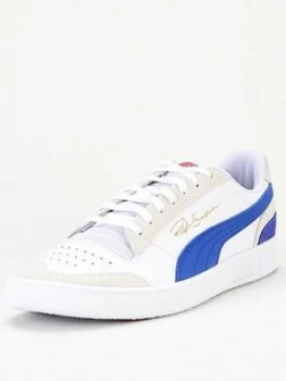 Puma Puma Ralph Sampson Lo Vintage, White/Blue, Size 9, Men