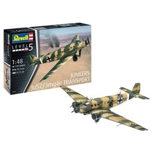 Junkers Ju52/3m Transport 1:48 Revell Model Kit