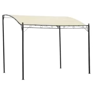 Vidaxl Gazebo Fabric Cream - White