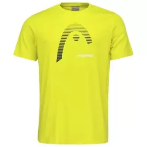 Head CLUB Carl T-Shirt Junior - Yellow