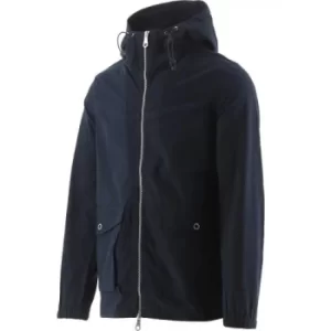 Farah Navy Spike Parka Jacket