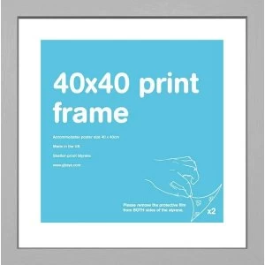 GB Silver Wood Frame - 40x40cm
