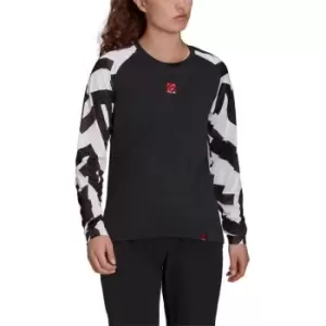 Five Ten Ten Trail Womens Long Sleeve Jersey - Black