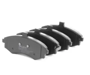 RIDEX Brake pad set 402B0442 Brake pads,Brake pad set, disc brake HYUNDAI,KIA,MATRIX (FC),ELANTRA (XD),ELANTRA Stufenheck (XD),CERATO (LD)