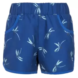 Trespass Childrens Girls Stunned Shorts (2-3 Years) (Blue Moon Print)