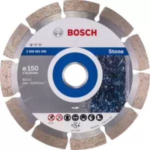 Bosch Standard Stone Diamond Cutting Disc 150mm