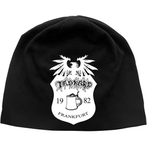 Tankard - Crest Unisex Beanie Hat - Black