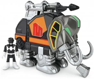 Imaginext Power Rangers Black Ranger and Mastodon