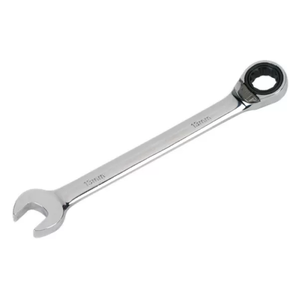 Genuine SEALEY RRCW13 Reversible Ratchet Combination Spanner 13mm