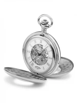 Rotary Mens Double Half Hunter Pocket Watch MP00712-01