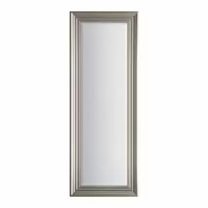 Crossland Grove Cheriton Full Length Mirror Brushed Steel - 480 x 1320mm