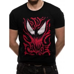 Marvel Comics - Venom Carnage Mens Medium T-Shirt - Black