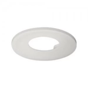 KnightsBridge Traditional IP65 Round Fire Rated Bezels for Fixed ProKnight - Matt White