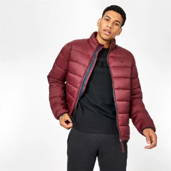 Jack Wills Eco Kershaw Lightweight Puffer Jacket - Damson