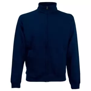 Fruit Of The Loom Mens Full Zip Sweat Jacket (S) (Deep Navy)