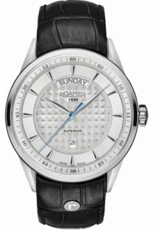 Mens Roamer Superior Day Date Watch 508293411505