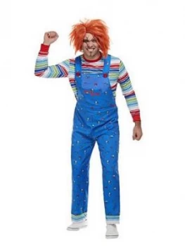 Halloween Chucky Mens Costume, One Colour, Size XL, Men