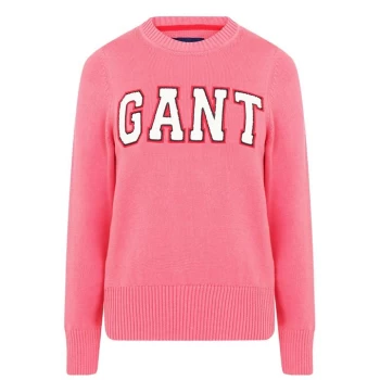 Gant Logo Sweatshirt - Pink