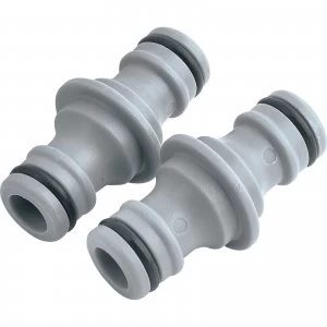 Draper 2 Piece Two Way Hose Connector Set