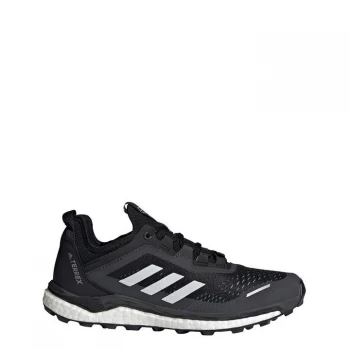 adidas Terrex Agravic Flow Trail Running Shoes Womens - Core Black / Crystal White / A