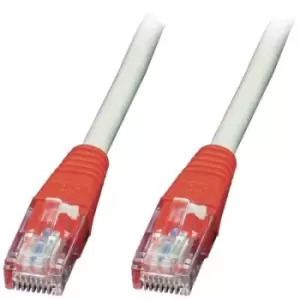 LINDY 48143 RJ45 Network cable, patch cable CAT 6 U/UTP 15m Grey