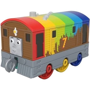 Thomas & Friends Small Push Along Rainbow Toby Figure