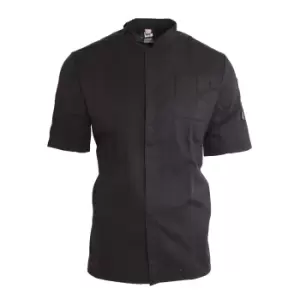 Le Chef Unisex ThermoCool Chefs Prep Jacket (XS) (Black)