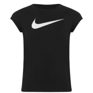 Nike Swoosh T Shirt Infant Girls - Black