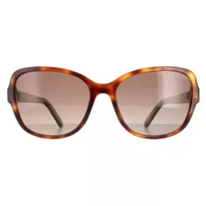 Cat Eye Havana Gold Brown Gradient Polarised MARC 528/S