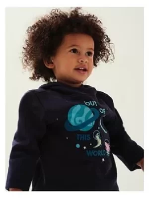 Regatta Kid's Peppa Pig Graphic Hoody, Navy, Size 12-18 Months, Women