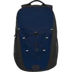 Bullet Trails Backpack (One Size) (Navy/Solid Black)