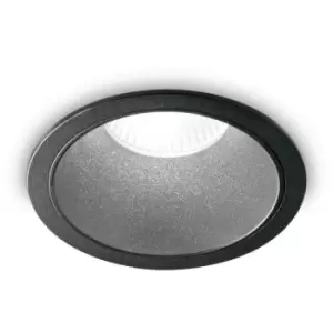 Ideal Lux Game - LED 1 Light Recessed Spotlight Black