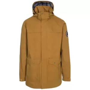 Trespass Mens Rowland Waterproof Jacket (XXS) (Golden Brown)