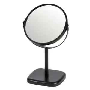 Showerdrape Capri 2X Magnification Double Sided Vanity Table Mirror - Black