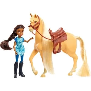 Prudence and Chica Linda (Spirit) Small Doll & Classic Horse Playset