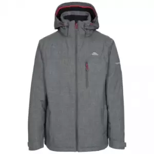 Trespass Mens Fyfinn Padded Waterproof Jacket (M) (Dark Grey)