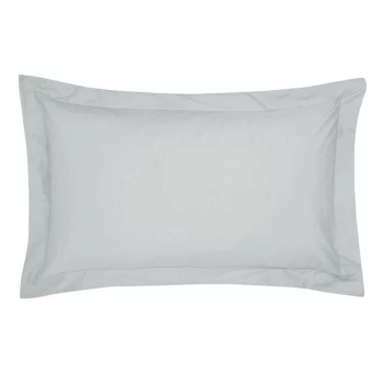 Bedeck of Belfast Fine Linens 300TC Plain Dye Oxford Pillowcase - SILVER