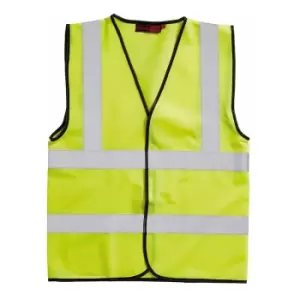 Blackrock Hi-Viz Waistcoat Sleeveless Adult - Xxlarge Yellow - 8030007